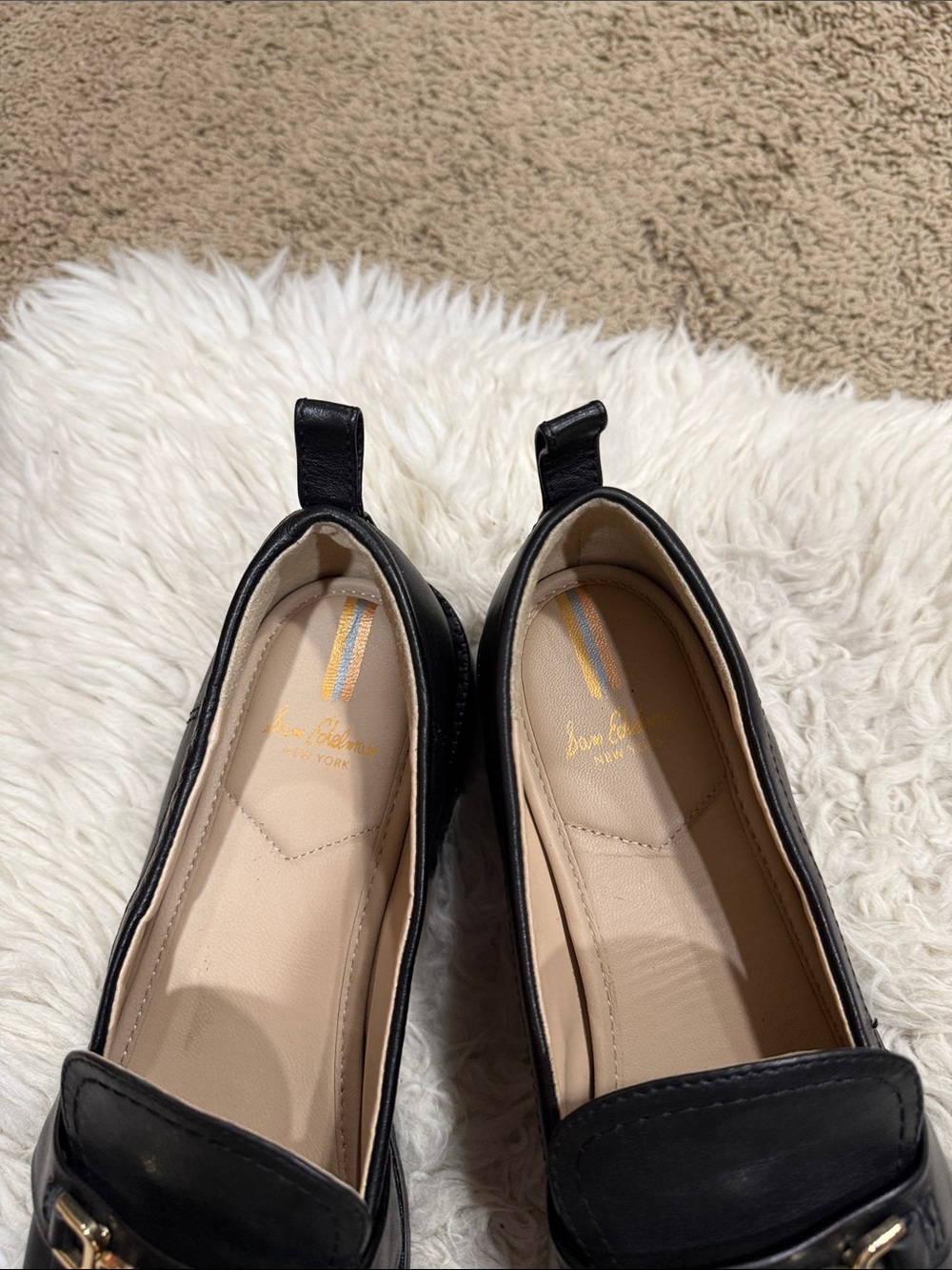 Sam Edelman Christy Black Leather Loafer Women's Size 9.5M - Picture 10 of 10